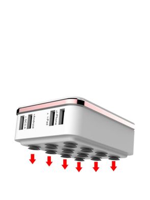 Мультичарджер на 6 портов USB, Зарядное устройство (быстрая зарядка 3.0)