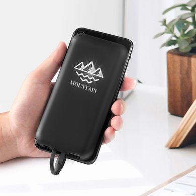 Wireless Charger Power bank with LED logo 2100028 фото
