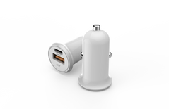 Car charger C7 PD+QC C7 white фото